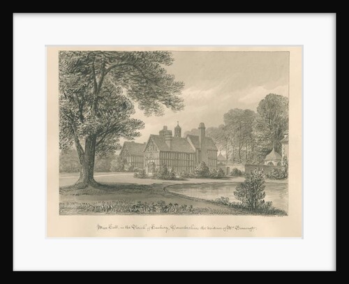 Worcestershire - Hanbury - Meer Hall by John Buckler