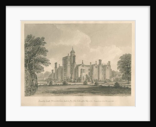 Worcestershire - Hindlip Hall by John Buckler