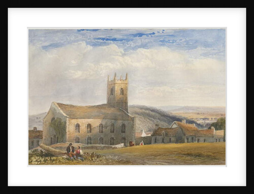 Longnor Church - 'St. Giles' (St Batholomew's) by Lewis John Wood