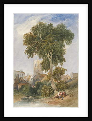 Longnor Village by Lewis John Wood
