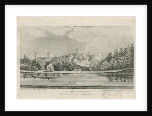 Alton 'Abbey': lithograph by Samuel A. Rayner
