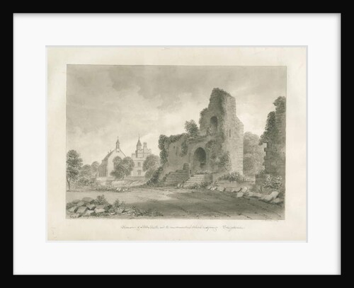 Alton Castle and 'New Conventual School' by John Buckler