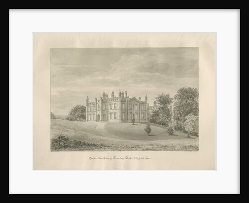 Armitage Park: sepia drawing, 1823 by John Buckler