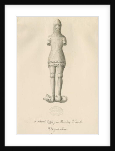 Audley Monuments - 'Audley Knight' by John Buckler