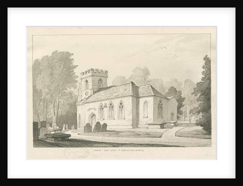 Barlaston Church by Thomas Peploe Wood