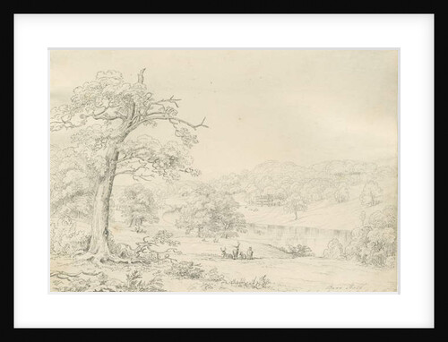 [Great] Barr Hall: pen drawing, nd [1799-1854] by John Allport