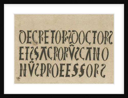 Barton under Needwood Church - inscriptions: ink facsimile, nd [?18th cent] by School English