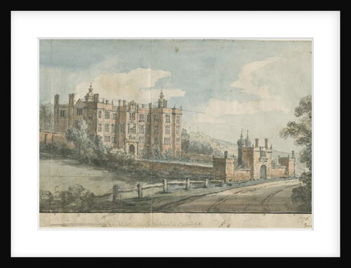 Beaudesert Hall and Park: water colour painting, 1770 by Nicholas Thomas Dall