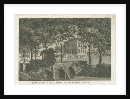 Bescot Hall: engraving, nd [late 19th cent] by Stebbing Shaw