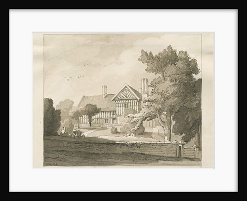 Betley Old Hall by Thomas Peploe Wood