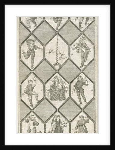 Betley Glass Window - Morris Dancers by Charles Grignion