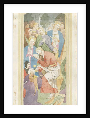 Biddulph Church - water colour painting, nd [?1837] by Thomas Peploe Wood