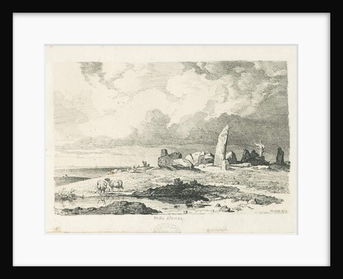 Biddulph Moor - 'The Bridestones' by Thomas Peploe Wood