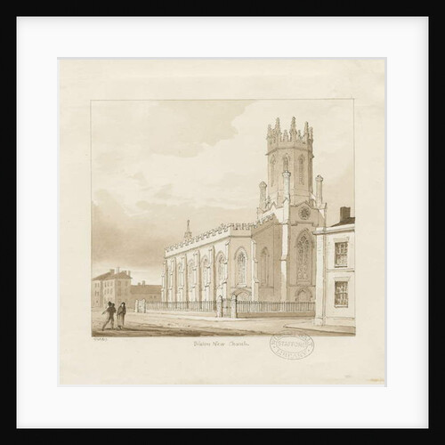 Bilston - St. Mary's Church by Thomas Peploe Wood