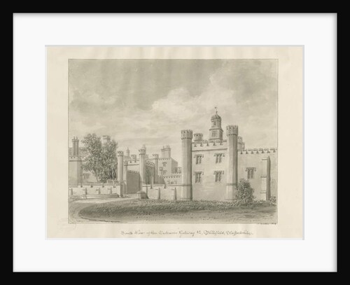 Blithfield Hall by John Buckler