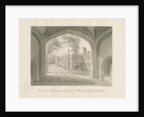 Blithfield Hall by John Buckler