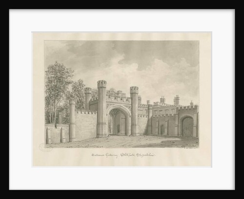 Blithfield Hall by John Buckler