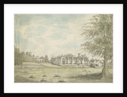 Blithfield Hall by English School