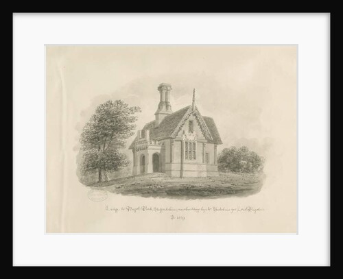 Blithfield - 'Lodge at Bagot Park' by John Buckler