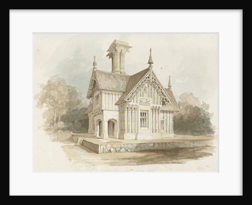 Blithfield - Lodge at Bagot Park by Thomas Peploe Wood