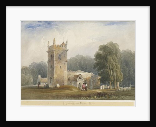 Blore Church by Lewis John Wood