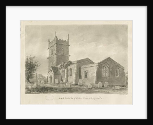 Blore Church by John Buckler