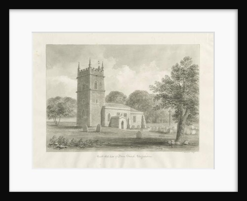 Blore Church by John Buckler