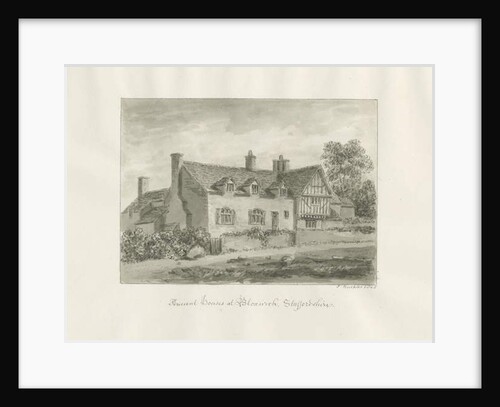 Bloxwich - ancient house by John Buckler