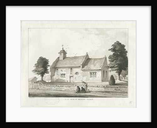 Blurton Church by Thomas Peploe Wood