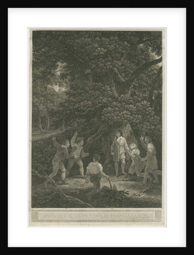 Boscobel - The Royal Oak by Joseph & Smirke Robert (1752-1845) (after) Farrington