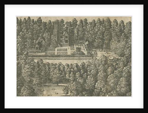 Boscobel House: engraving, nd [17th cent] by School English