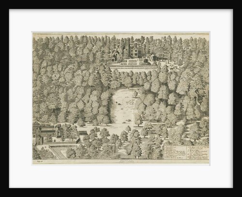 Boscobel House: engraving, nd [1809] by School English