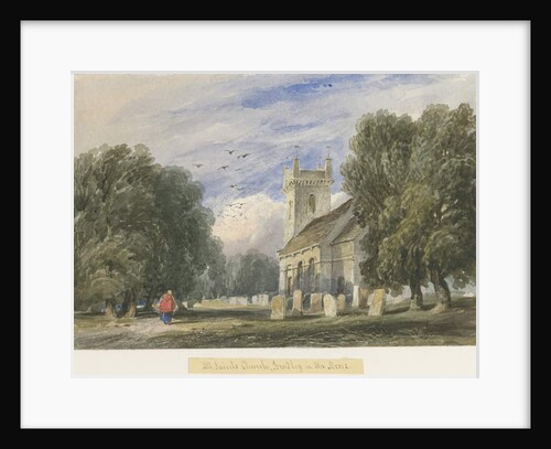 Bradley-in-the-Moors Church by Lewis John Wood