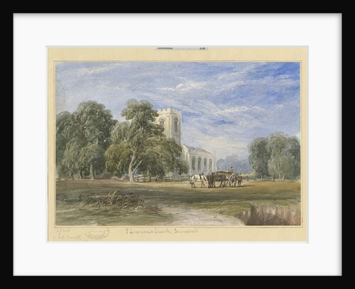 Bramshall Church by Lewis John Wood