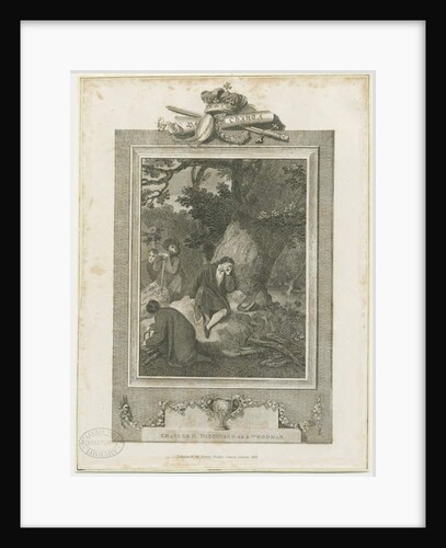 Boscobel - The Royal Oak by English School