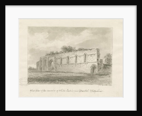 Brewood - Whiteladies Priory by John Chessell Buckler