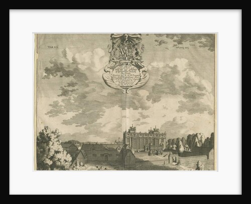 Gerards Bromley Hall: engraving, nd [1653-1686] by Michael Burghers