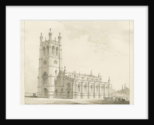 Burslem - St. Paul's Church by Thomas Peploe Wood