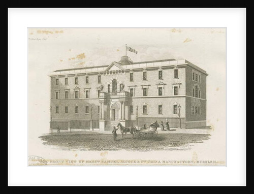 Burslem - factory of Messrs. Samuel Alcock & Cos. by J Barlow