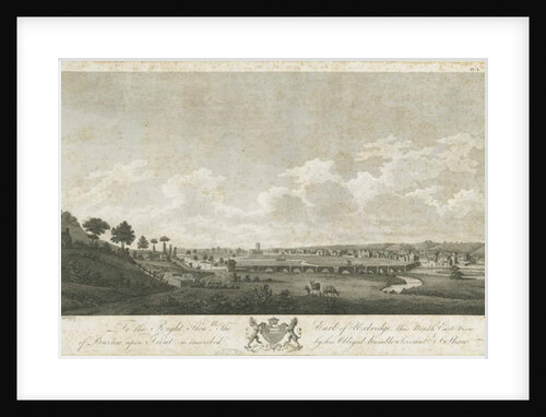 Burton-upon-Trent Bridge and Town by Stebbing Shaw