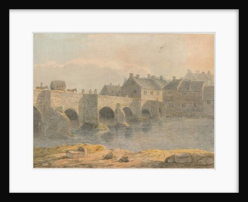 Burton-upon-Trent Bridge and Town by John Buckler