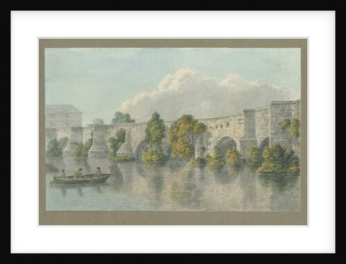 Burton-upon-Trent Bridge and Town by John Buckler