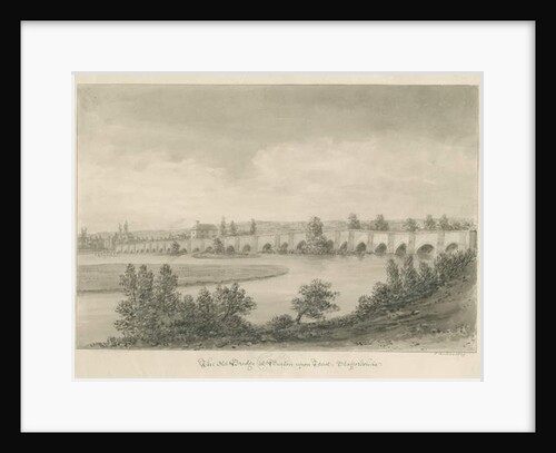 Burton-upon-Trent Bridge and Town by John Buckler