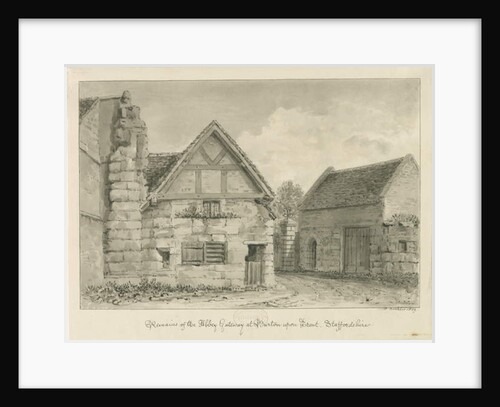 Burton-upon-Trent Abbey by John Buckler