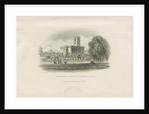 Burton-upon-Trent - St. Modwen's Church by School English