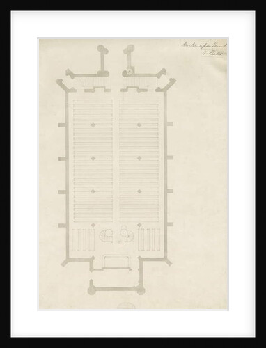 Burton-upon-Trent - Holy Trinity Church: drawing, nd [?1820s] by School English