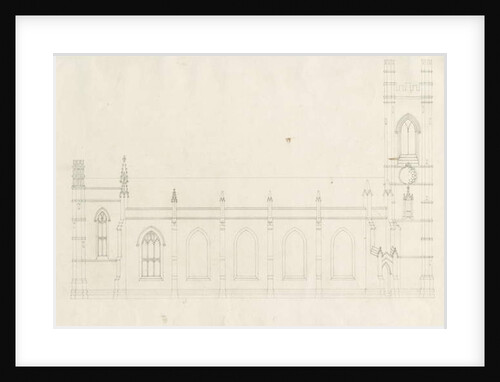 Burton-upon-Trent - Holy Trinity Church by School English