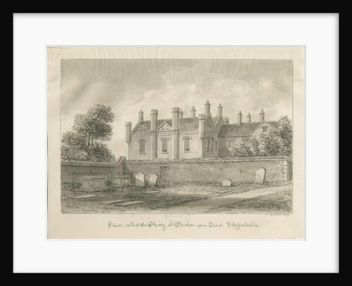 Burton-upon-Trent - Priory House by John Buckler