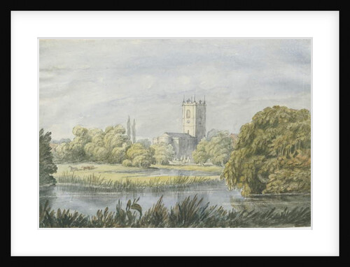 Burton-upon-Trent - 'Old' Church by School English