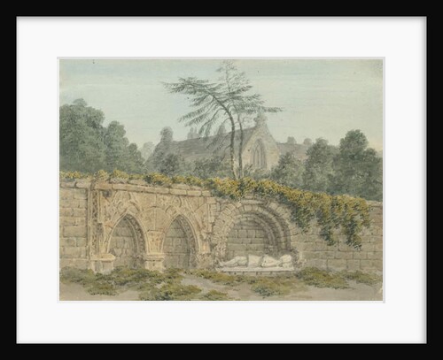 Burton-upon-Trent - Abbey by John Buckler